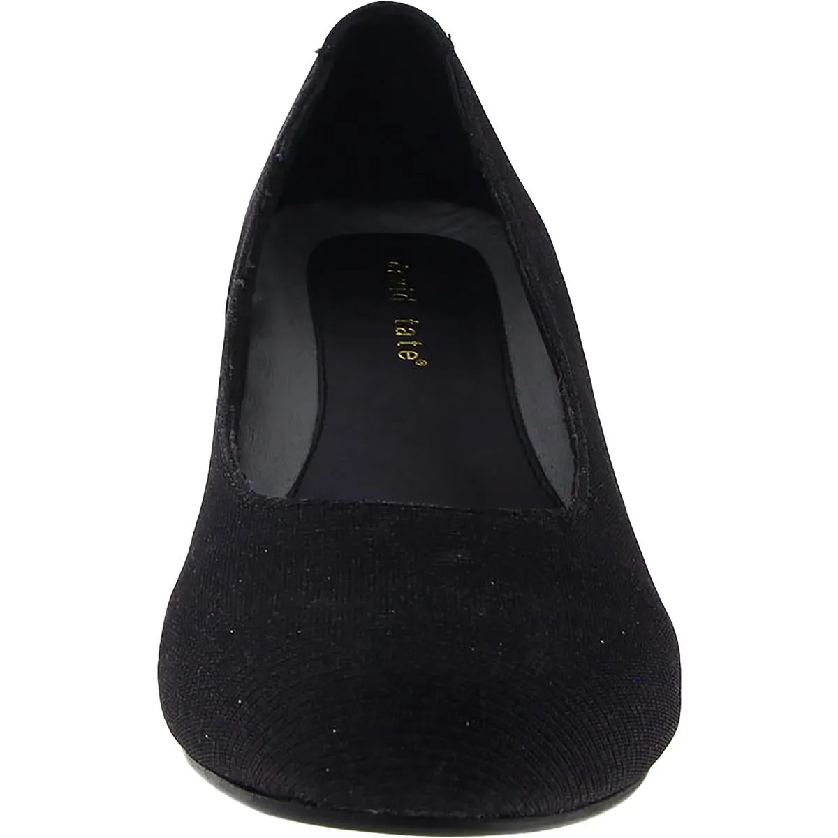 David Tate Womens Suave Metlic Canvas Pumps