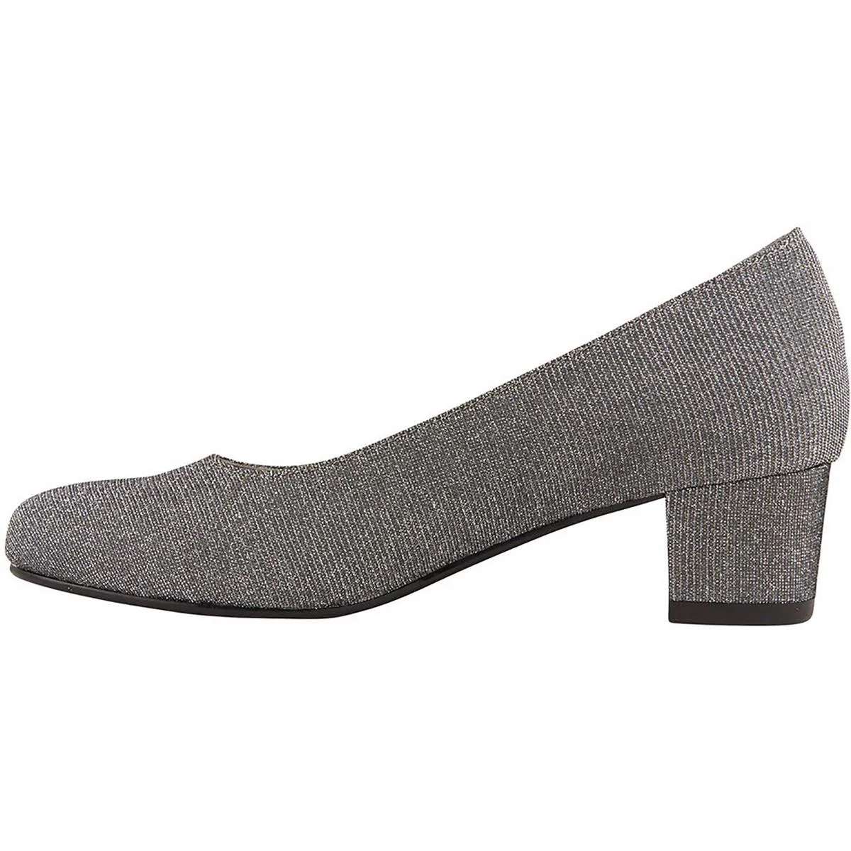 David Tate Womens Suave Metlic Canvas Pumps