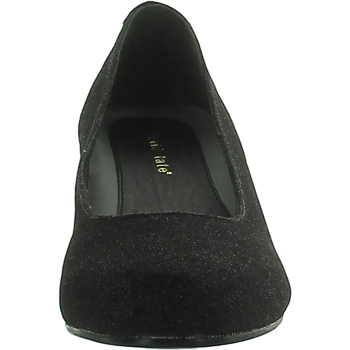 David Tate Womens Suave Metlic Canvas Pumps