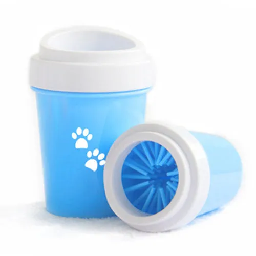 Dirty Dog Paw Cleaner Soft Silicone Combs Portable Pet Foot Washer Cup