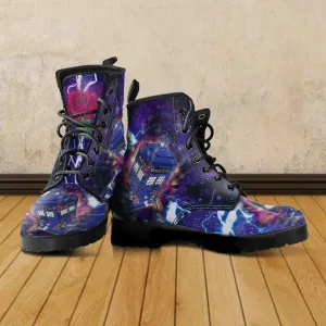 Doctor Who 13th Doctor Faux Leather 7 Eye Lace-up Boots