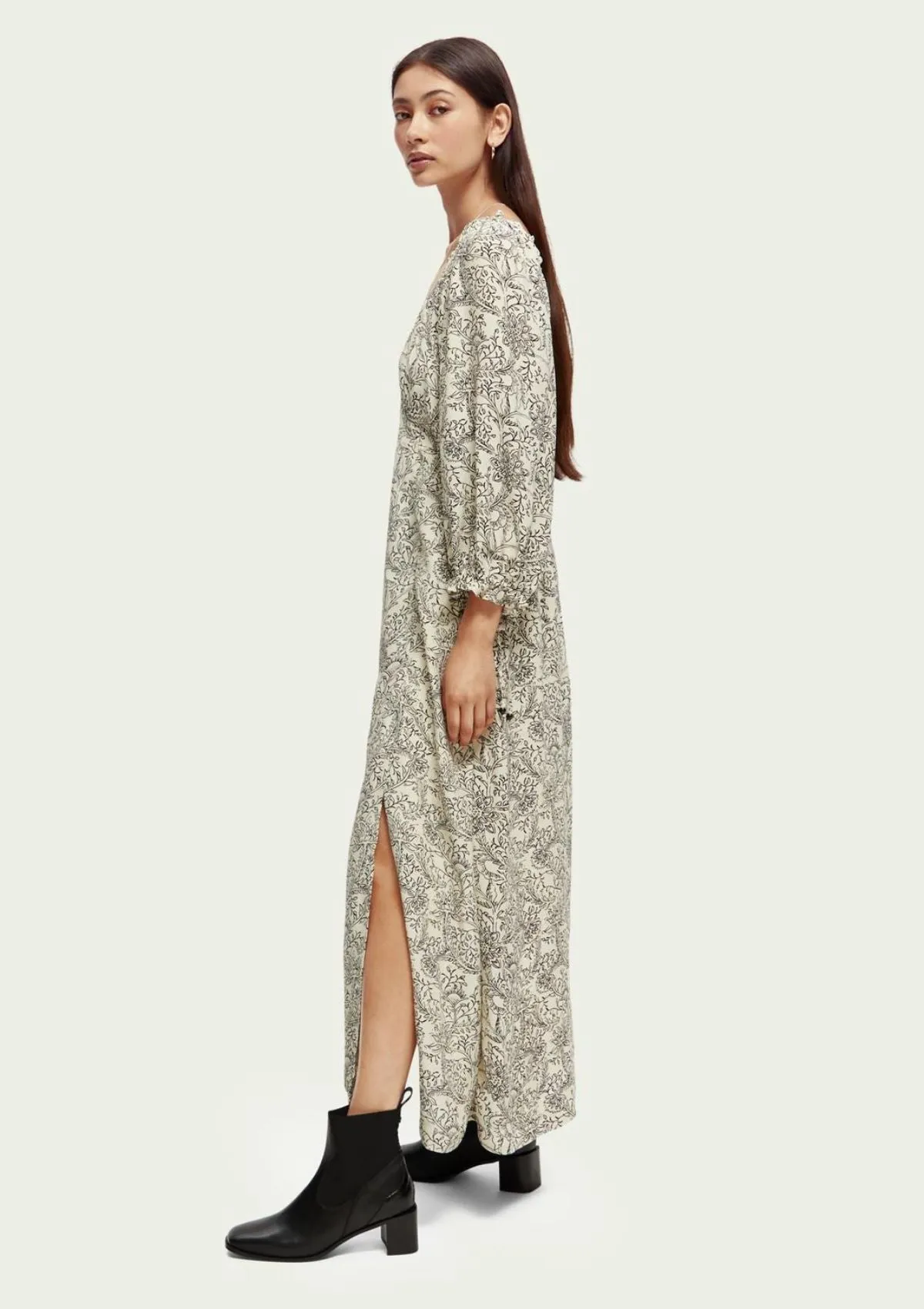 Easy Feminine Dress | Monochrome | Scotch & Soda