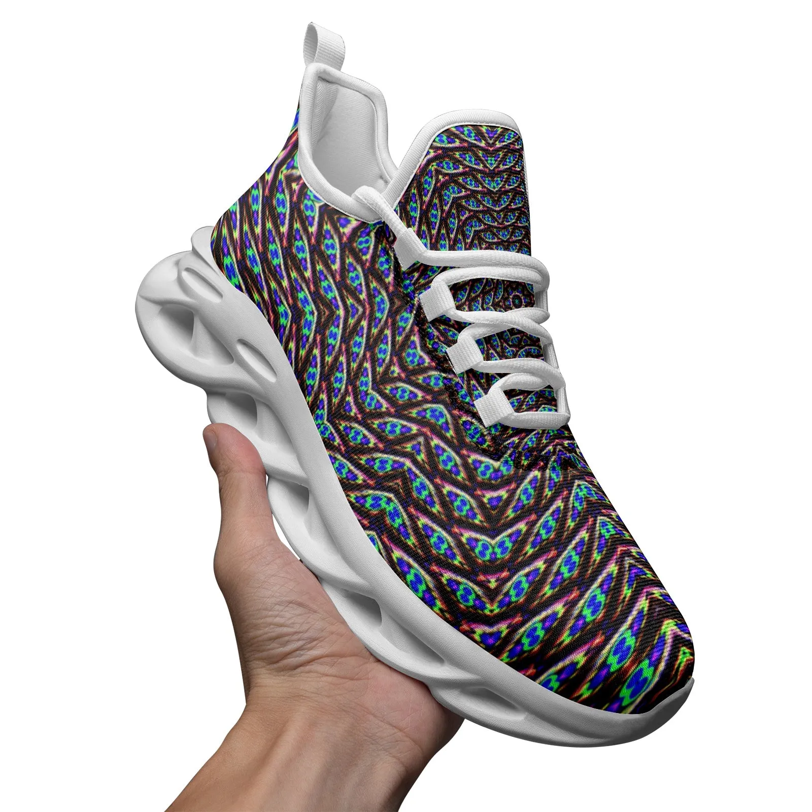 Eye Spy | IMRAN | Unisex Bounce Mesh Knit Sneakers