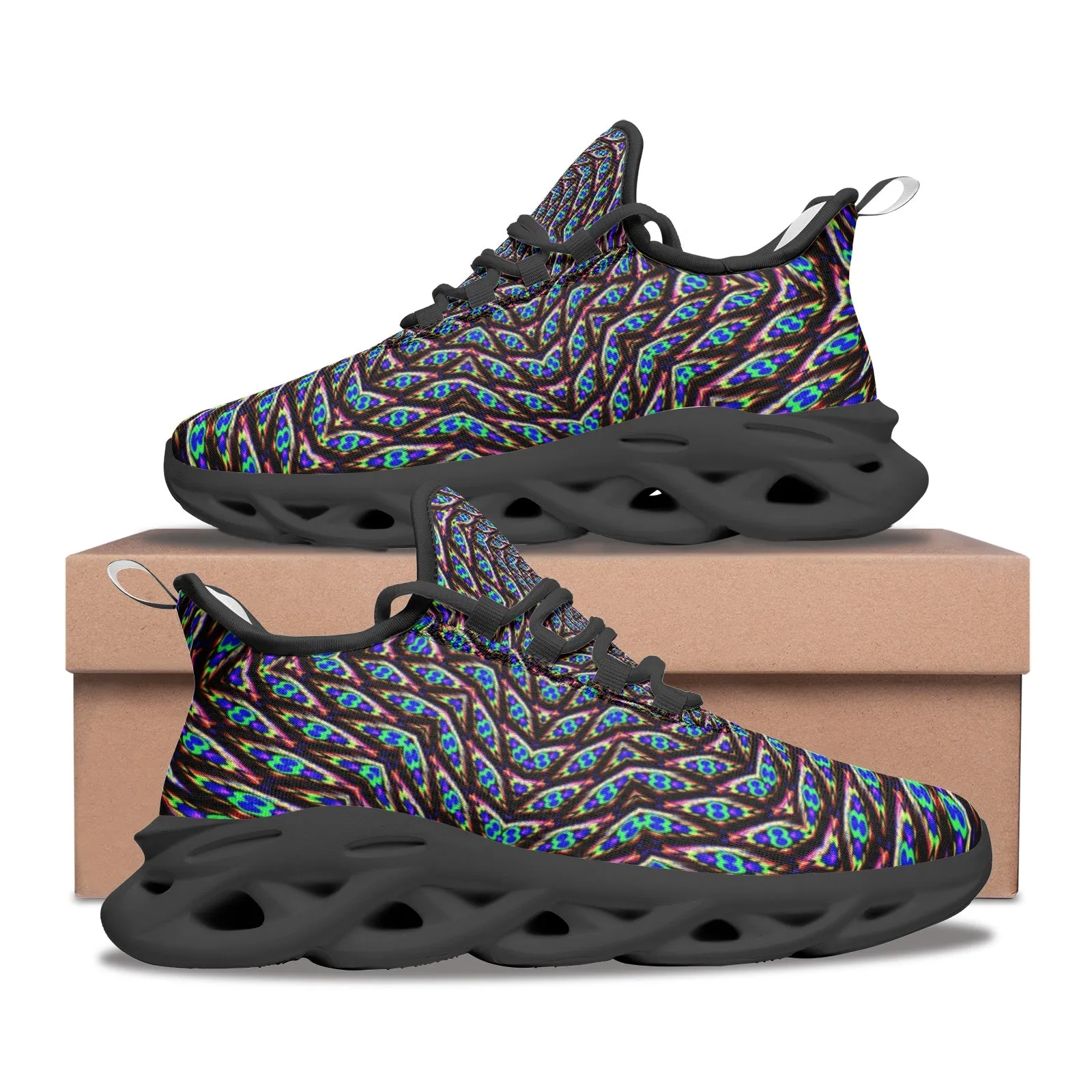 Eye Spy | IMRAN | Unisex Bounce Mesh Knit Sneakers