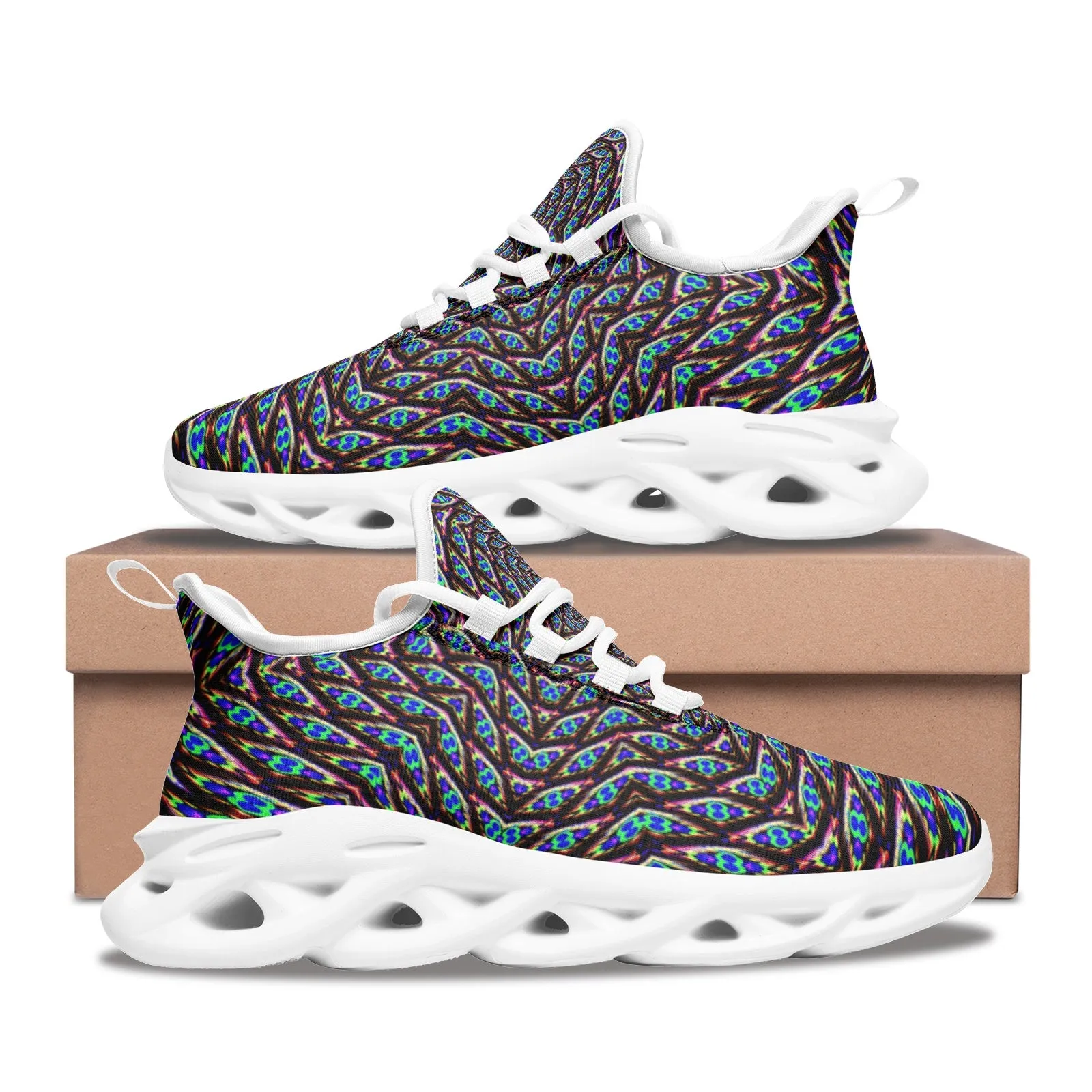 Eye Spy | IMRAN | Unisex Bounce Mesh Knit Sneakers