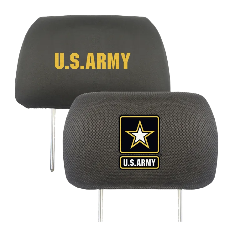 Fanmats U.S. Army Headrest Cover Set2PC