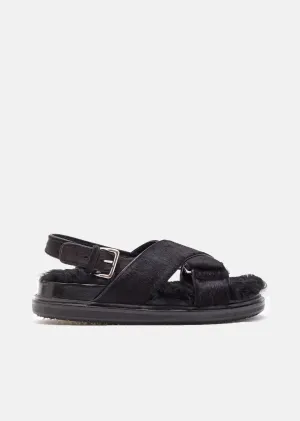 Fur Fussbett Sandals