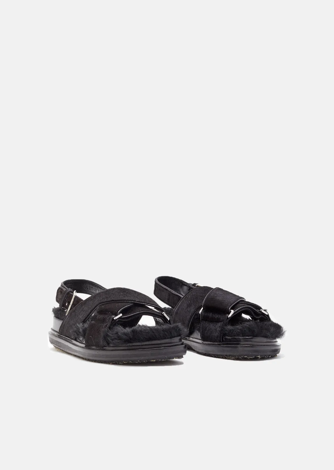 Fur Fussbett Sandals
