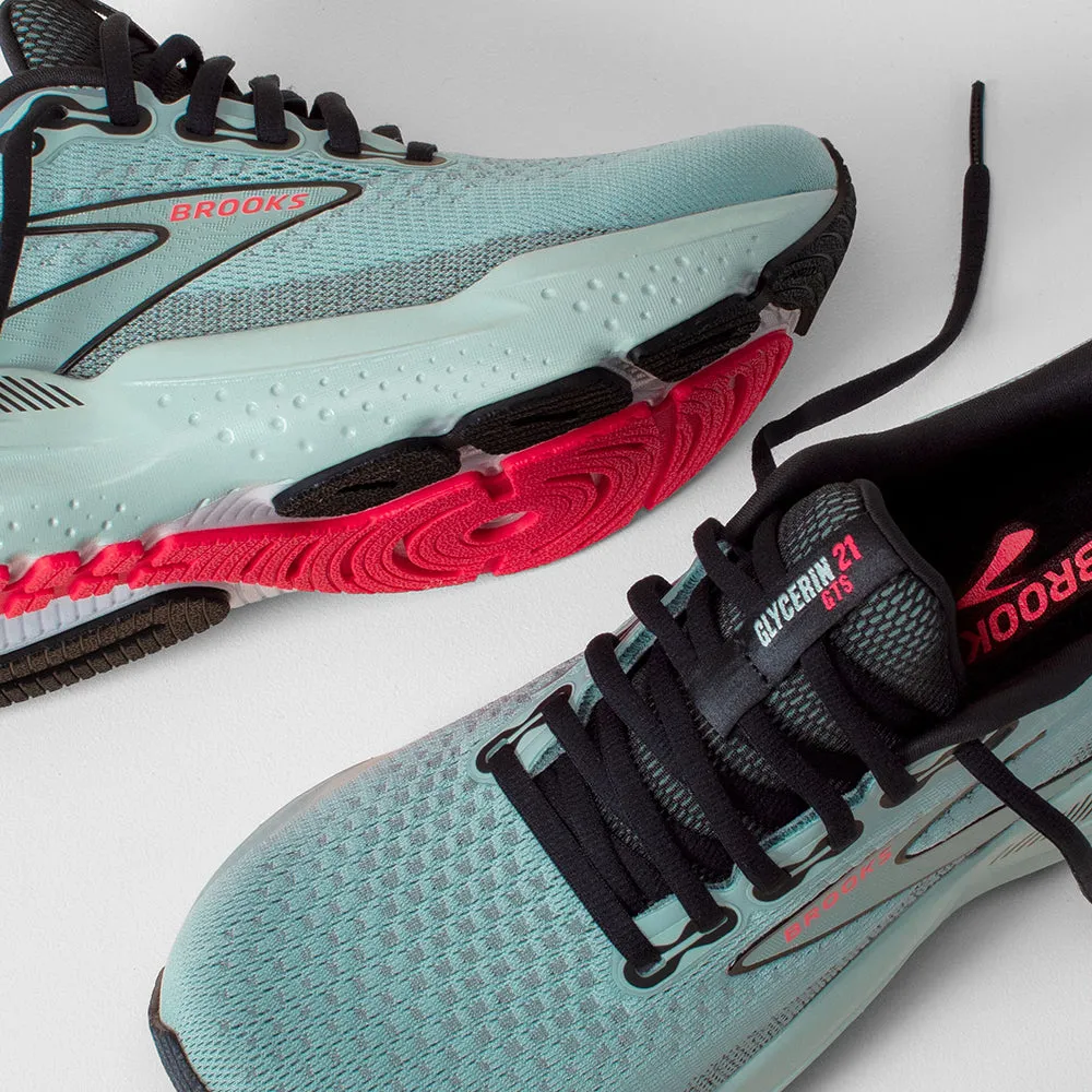 【FW24 秋冬・新品】Brooks Women's Glycerin GTS 21 120409 Road Running FW24 女裝 路跑鞋 跑步鞋