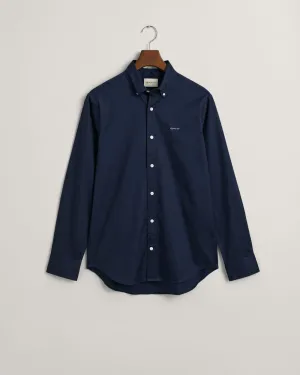GANT - Regular Pinpoint Oxford Shirt, Marine