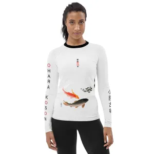 Golden Carp 2-toned Women's Rash Guard