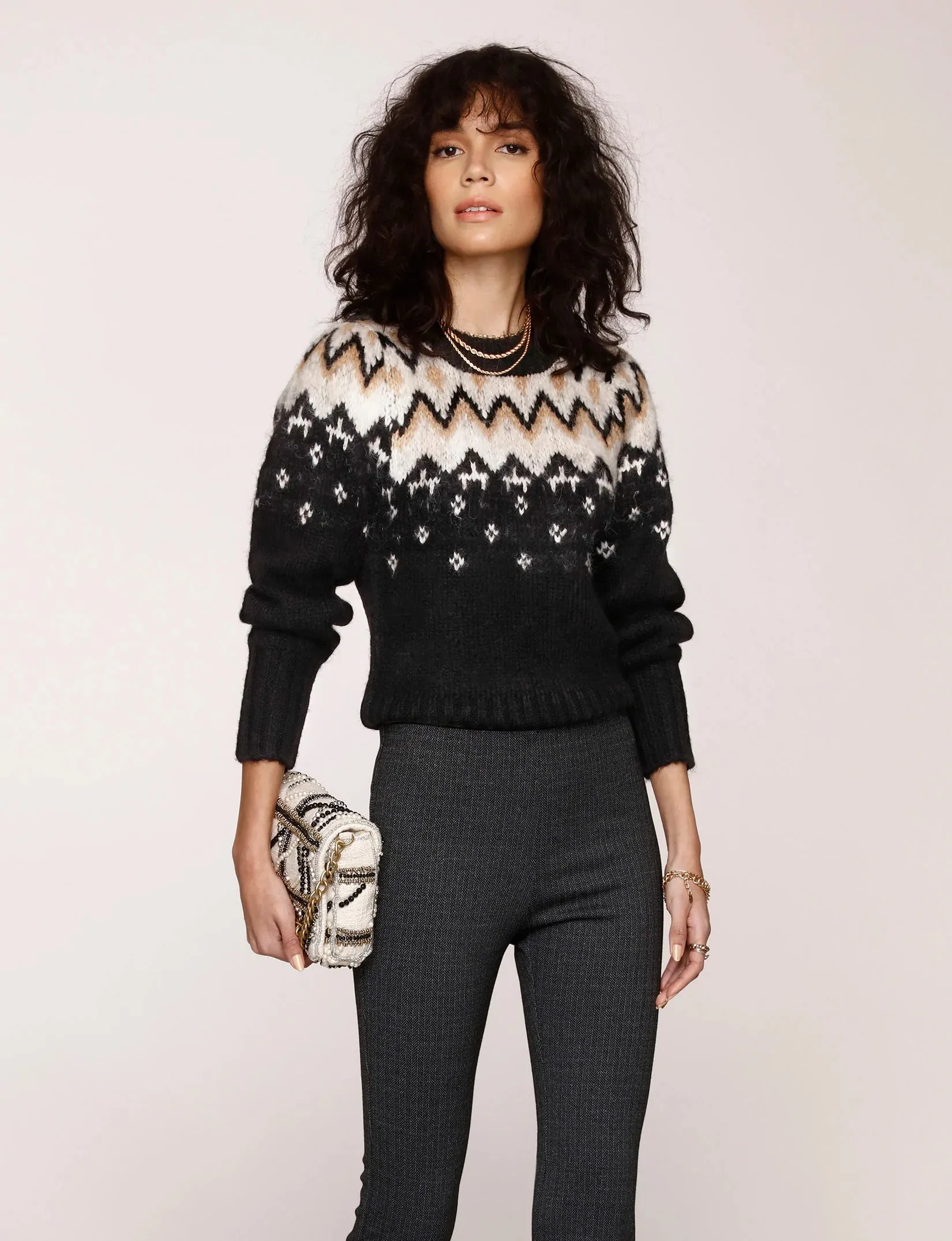 Ina Stirrup Pant (smoke)
