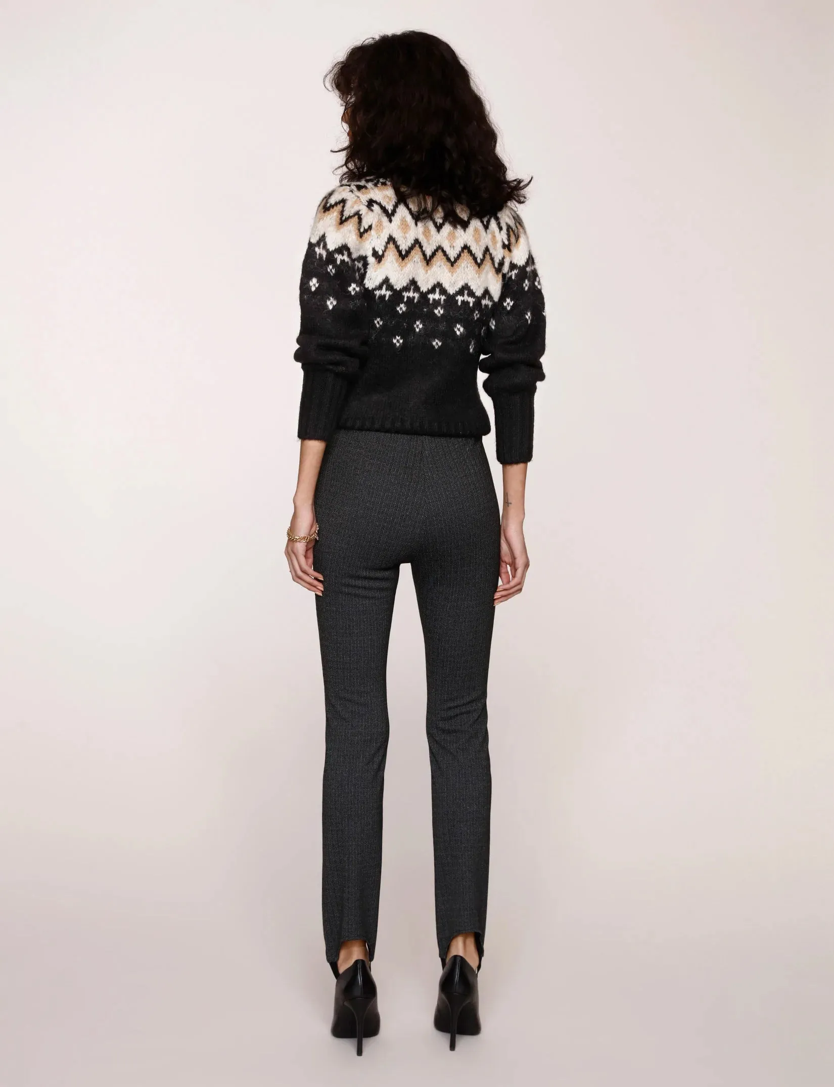 Ina Stirrup Pant (smoke)