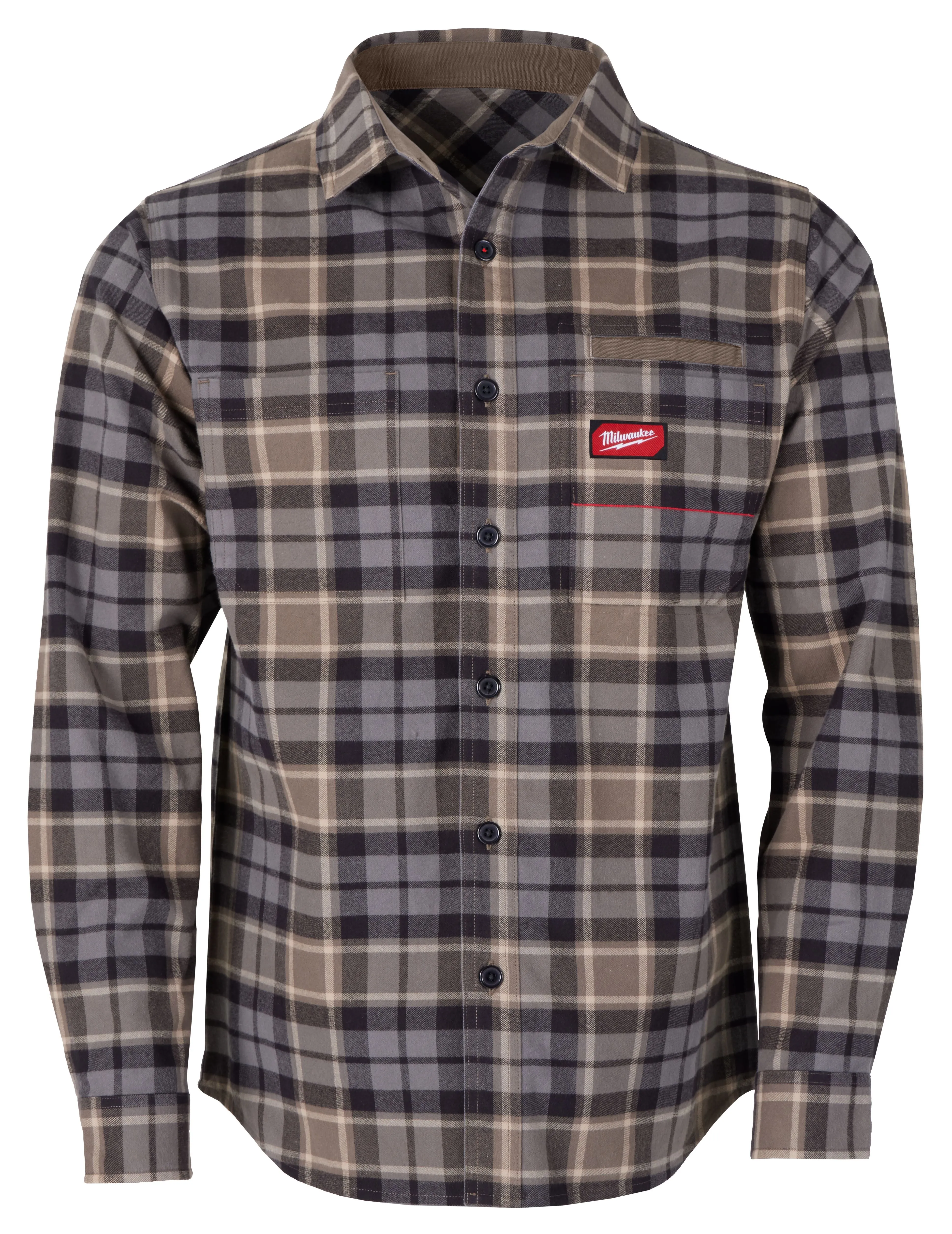 Long-Sleeved Shirt - Milwaukee GRIDIRON™ Flannel Shirt, M551