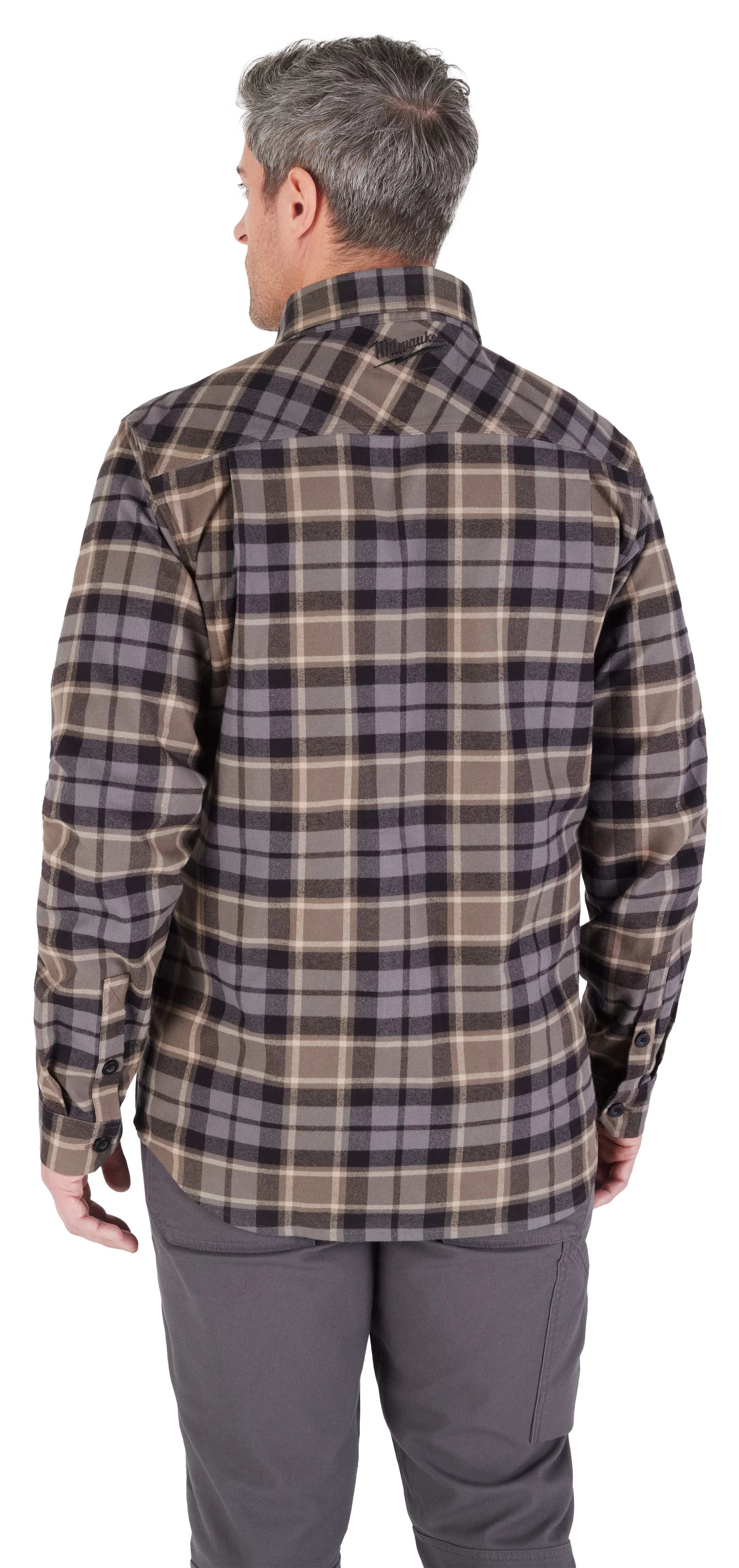 Long-Sleeved Shirt - Milwaukee GRIDIRON™ Flannel Shirt, M551