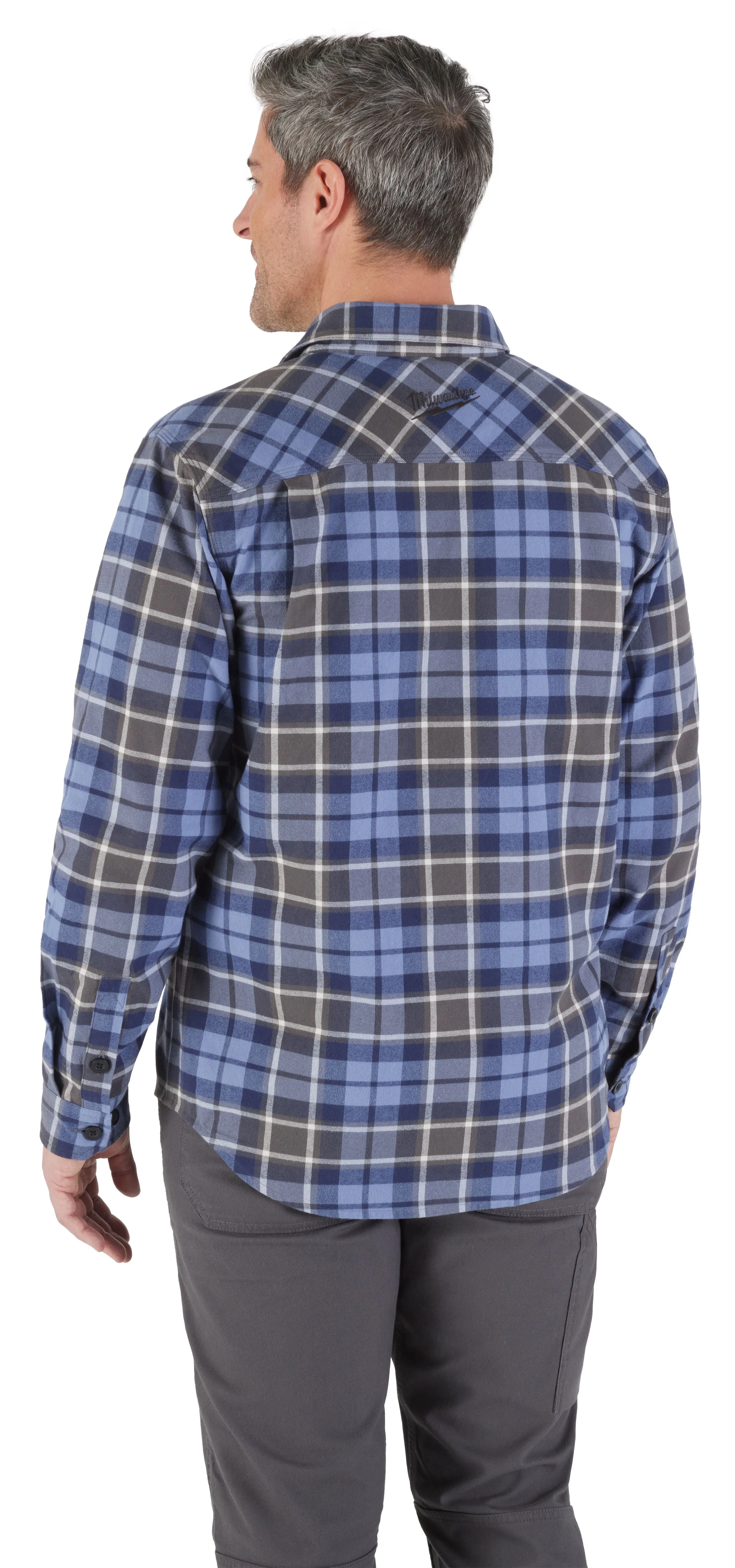Long-Sleeved Shirt - Milwaukee GRIDIRON™ Flannel Shirt, M551