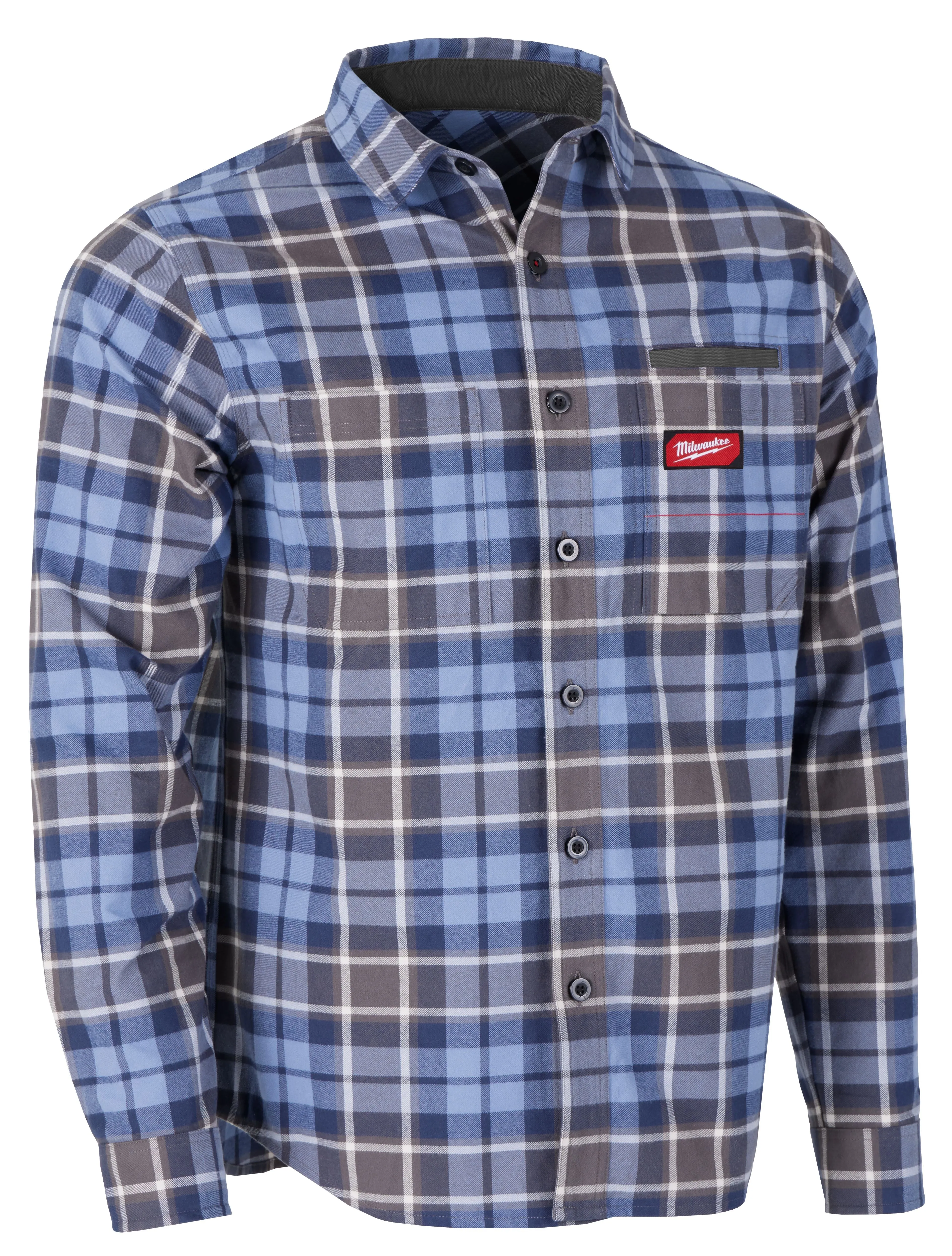 Long-Sleeved Shirt - Milwaukee GRIDIRON™ Flannel Shirt, M551