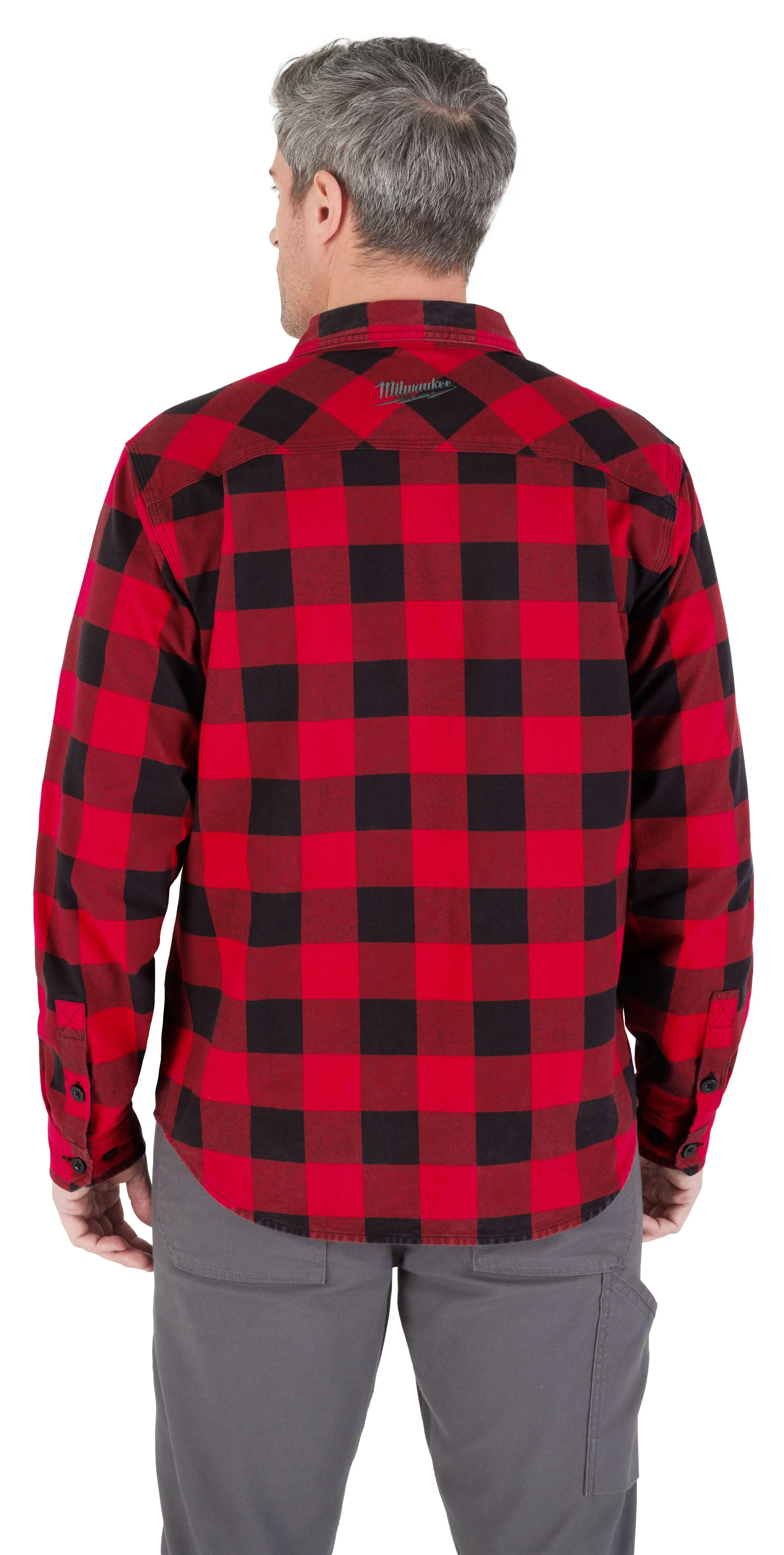 Long-Sleeved Shirt - Milwaukee GRIDIRON™ Flannel Shirt, M551