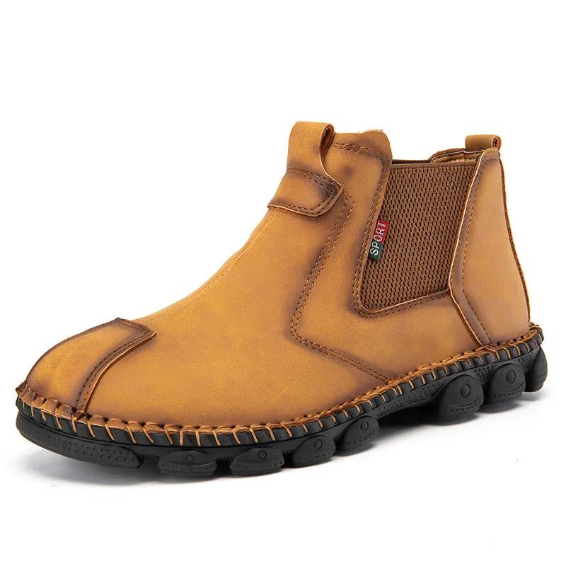 Men's Boots Autumn and Winter Men plus Size Sneakers