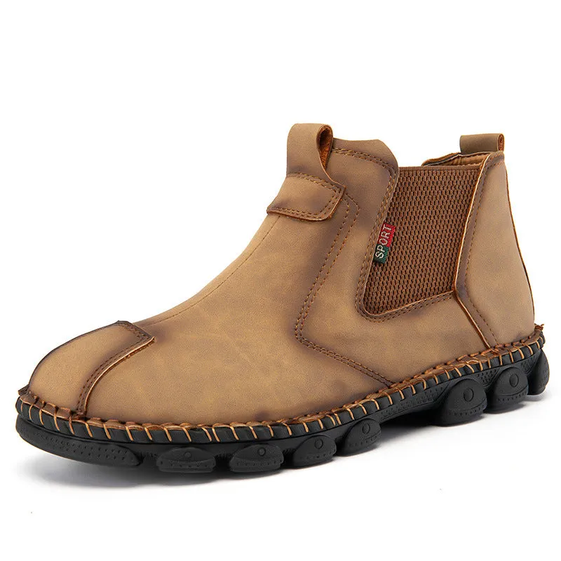 Men's Boots Autumn and Winter Men plus Size Sneakers
