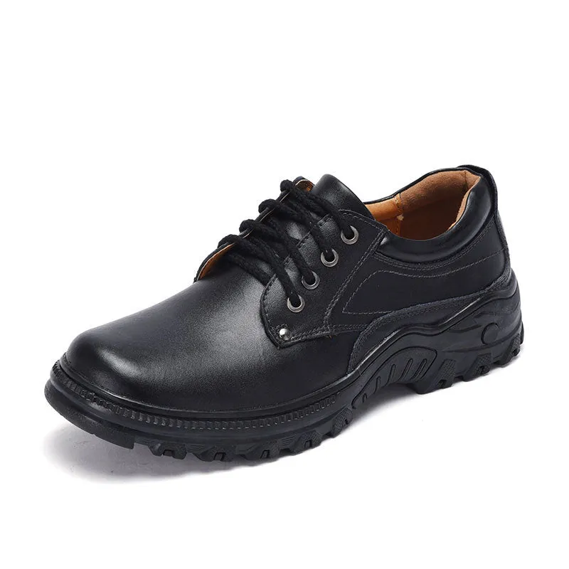 Men's Boots Men's Casual Leather Shoes Autumn and Winter Sneakers