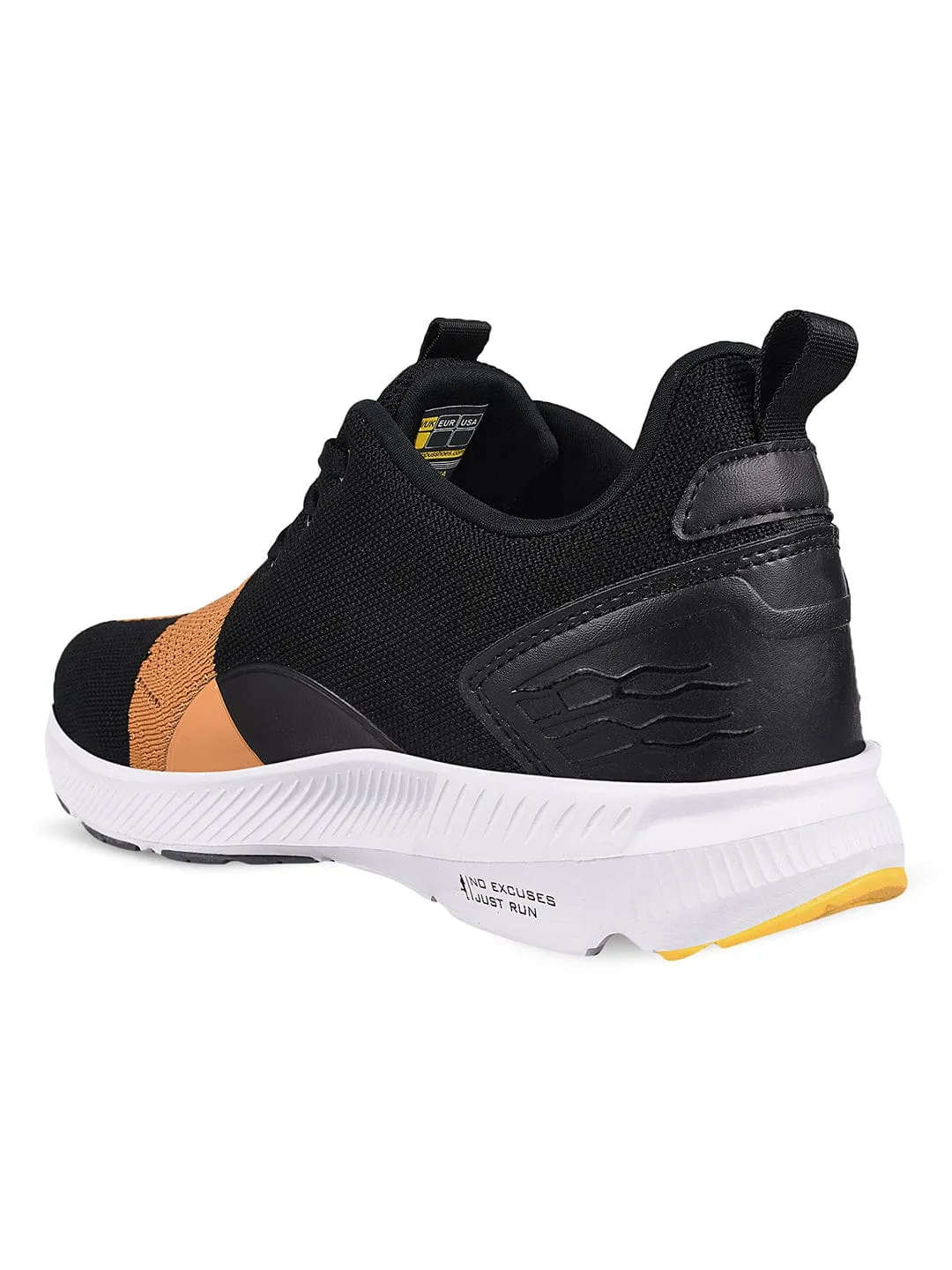 NEWYORK Yellow Men's Running Shoes