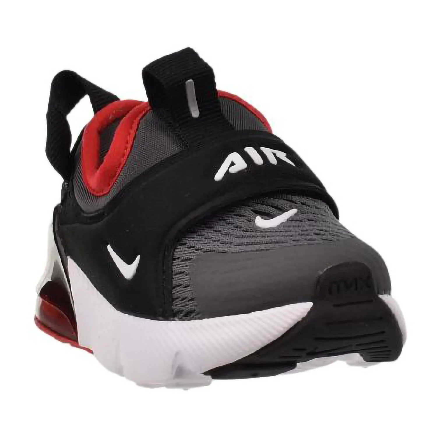 Nike Air Max 270 (TD) Toddlers' Shoes Extreme Iron Grey-University Red