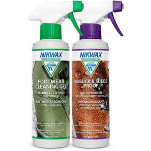 Nikwax Nubuck & Suede Proof Duo-Pack Spray-On