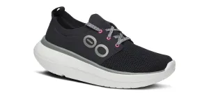 OOFOS Women's OOmy Stride - White Black
