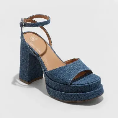 Open Box - Women's Alessia Platform Heels - Wild Fable