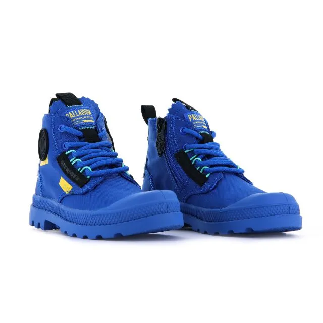 Palladium Pampa Hi Re-Craft Kids Lifestyle Boots Victoria Blue