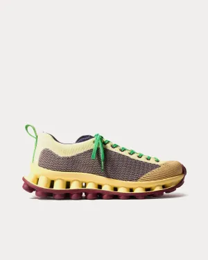 Pelotissima Grey / Beige Low Top Sneakers