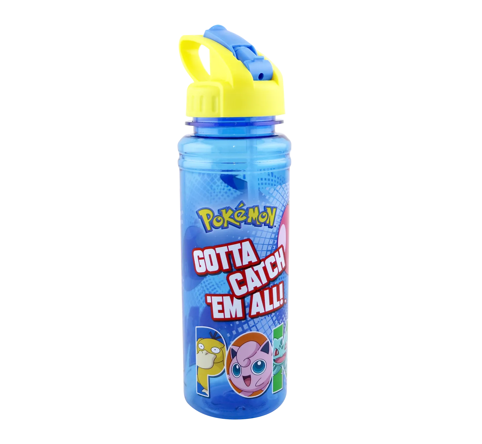 Pokemon Soft Spout Drink Bottle - Yellow Lid