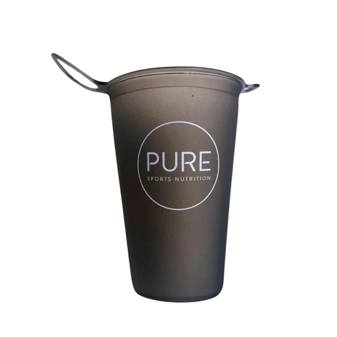 Pure Sports Nutrition - Collapsible Soft Cup - Charcoal