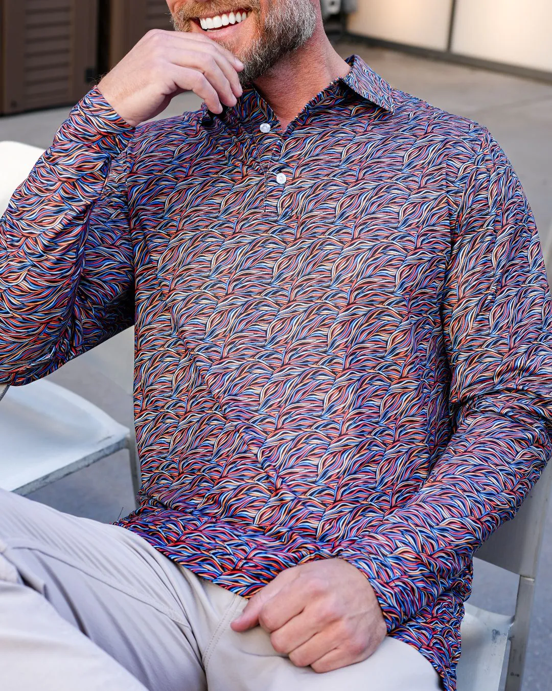 Silky Soft Polo Long Sleeve - Final Sale