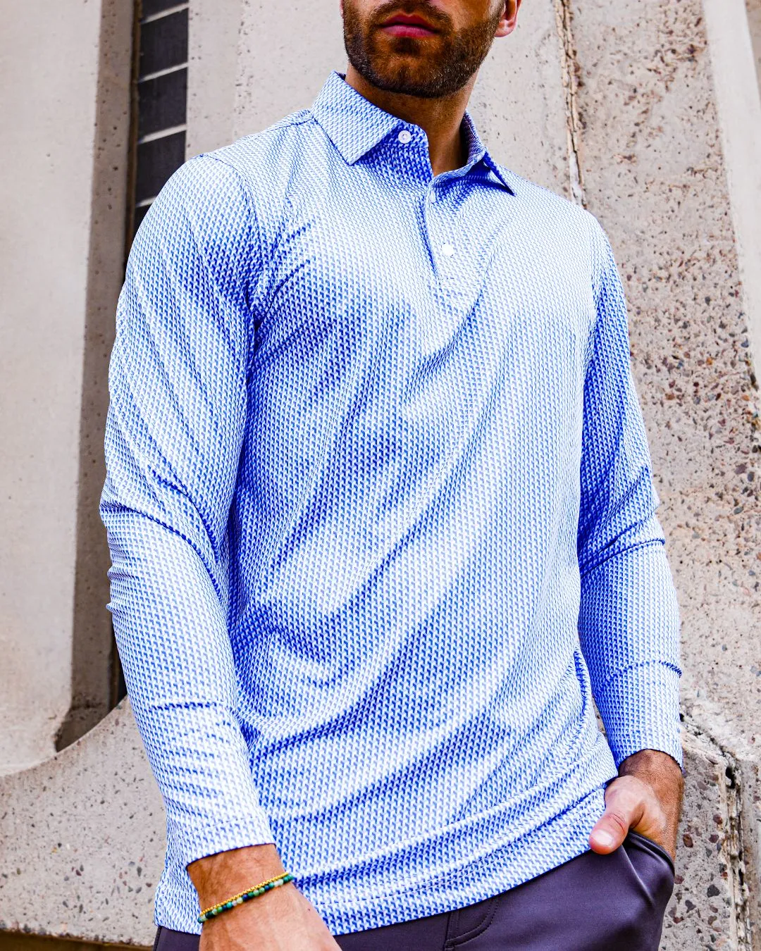Silky Soft Polo Long Sleeve - Final Sale