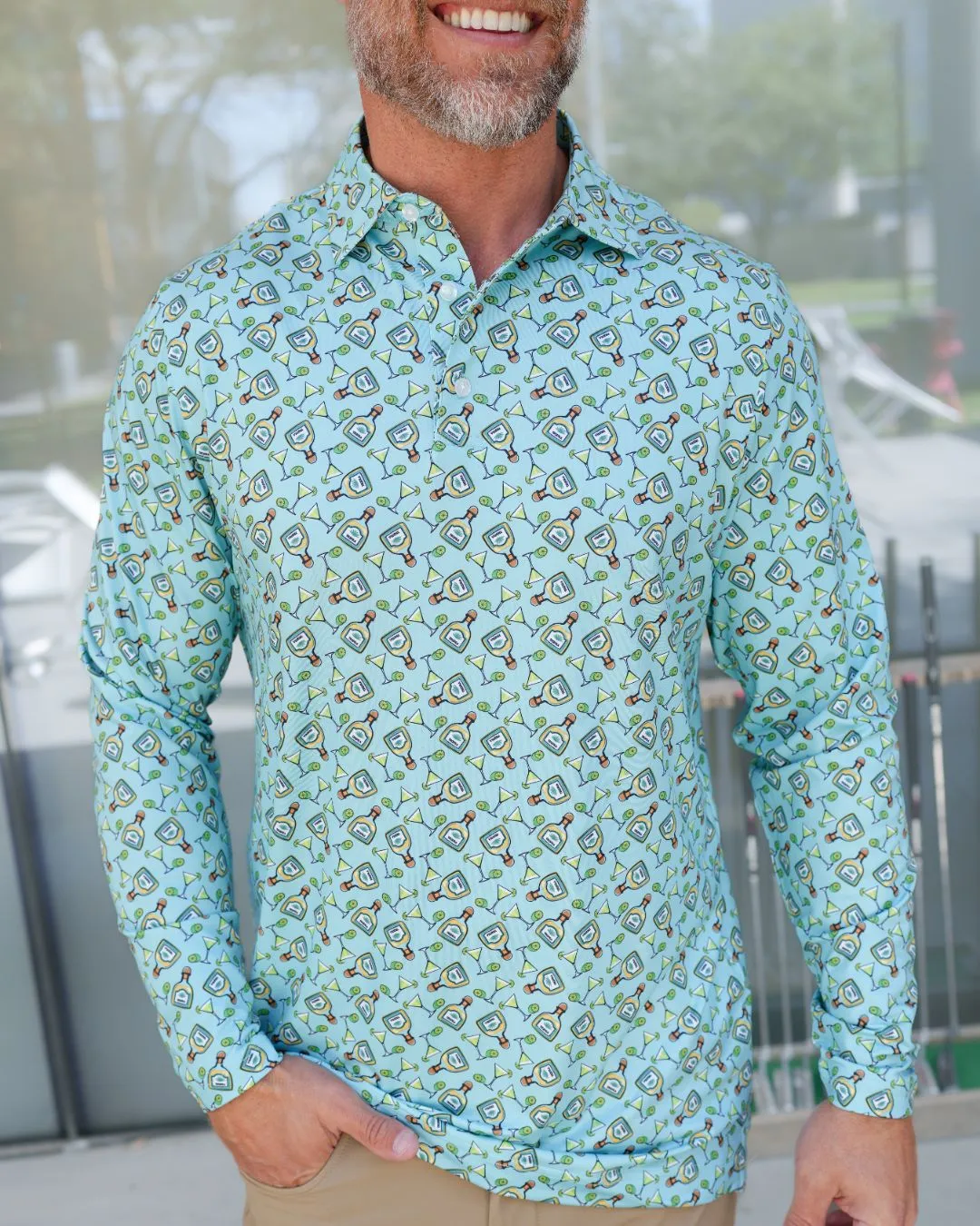 Silky Soft Polo Long Sleeve - Final Sale