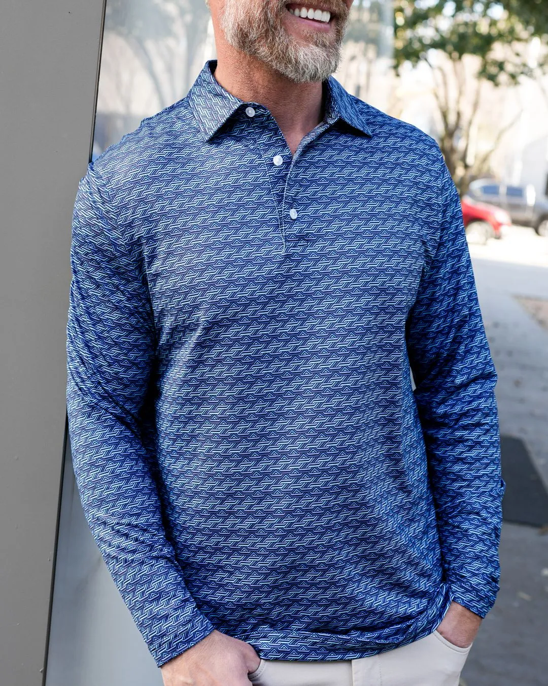 Silky Soft Polo Long Sleeve - Final Sale