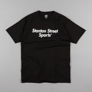 Stanton Street Sports Logo T-Shirt - Black