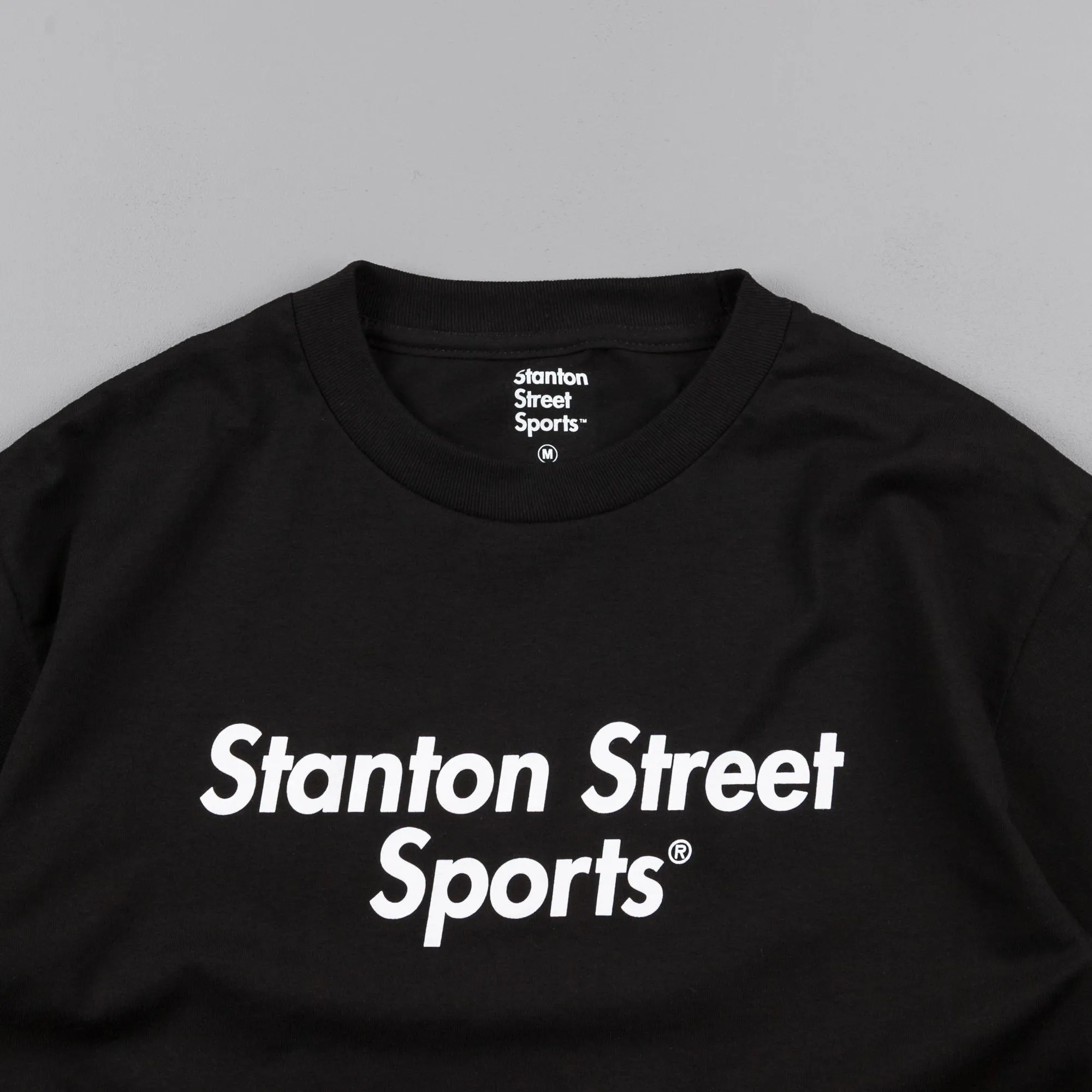 Stanton Street Sports Logo T-Shirt - Black