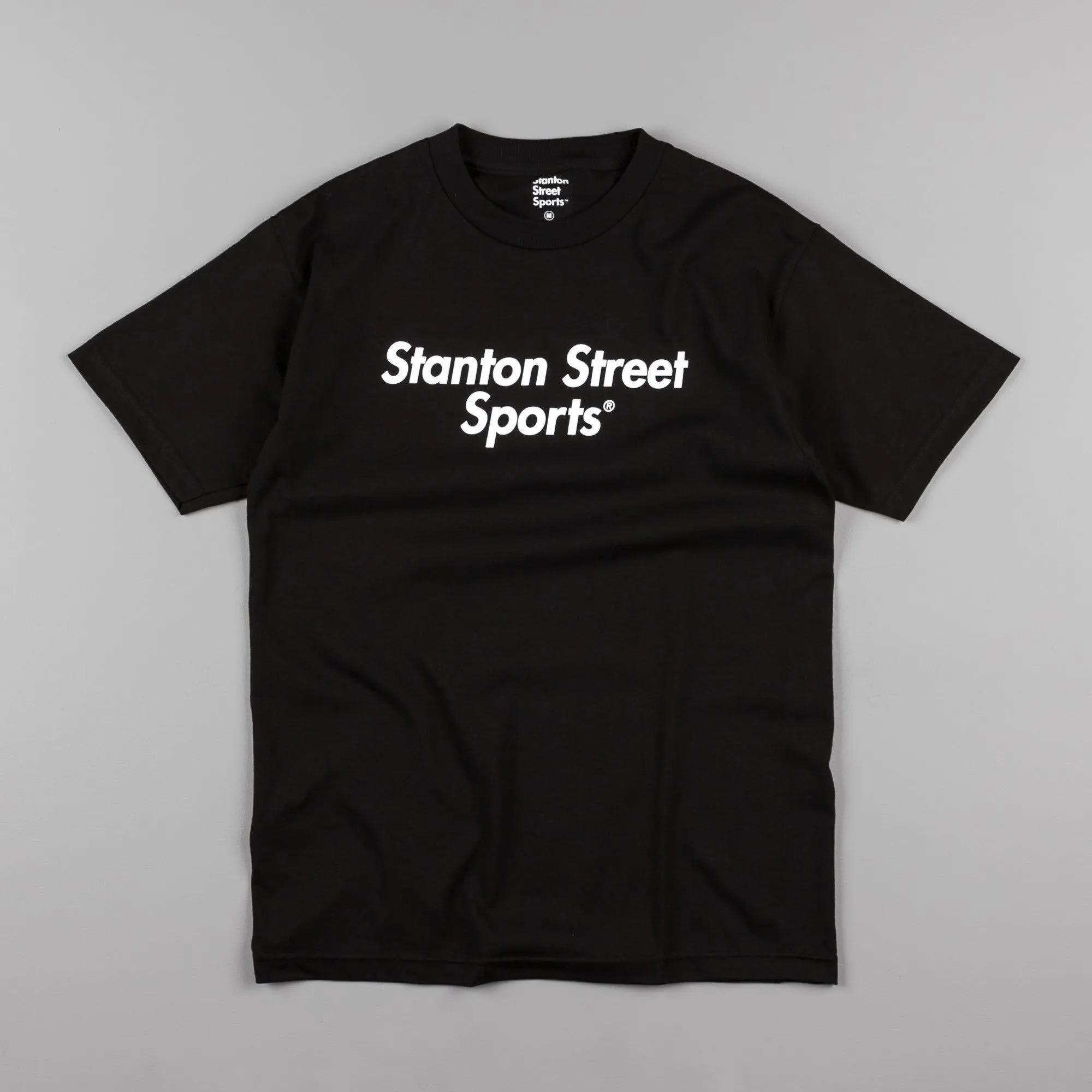 Stanton Street Sports Logo T-Shirt - Black