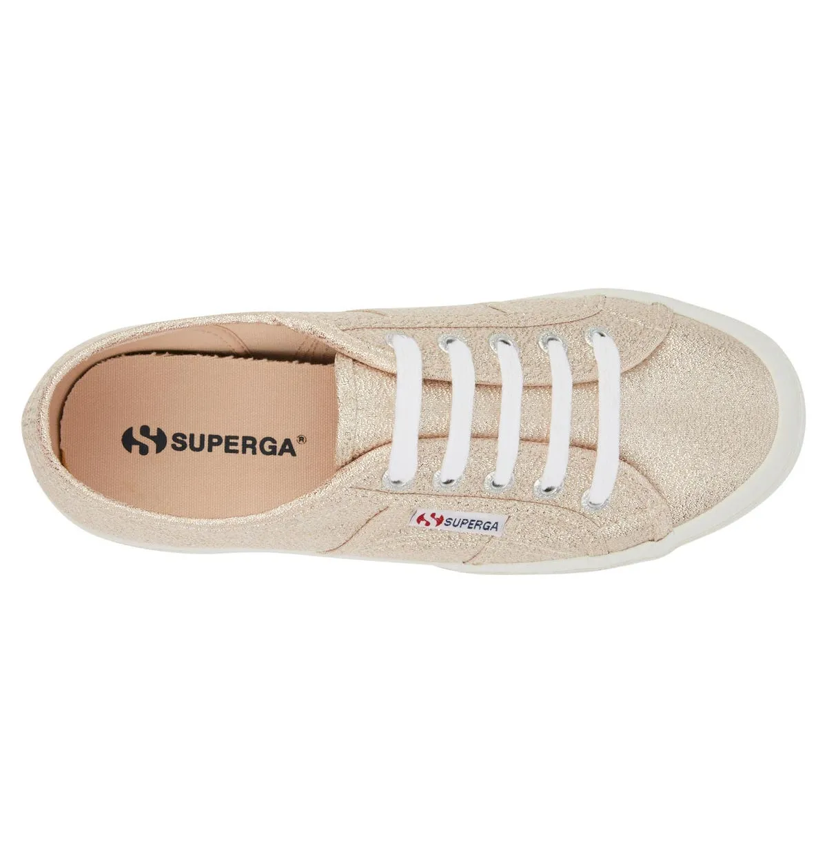 Superga 2750 COTU Lamew Trainers – Rose Platinum