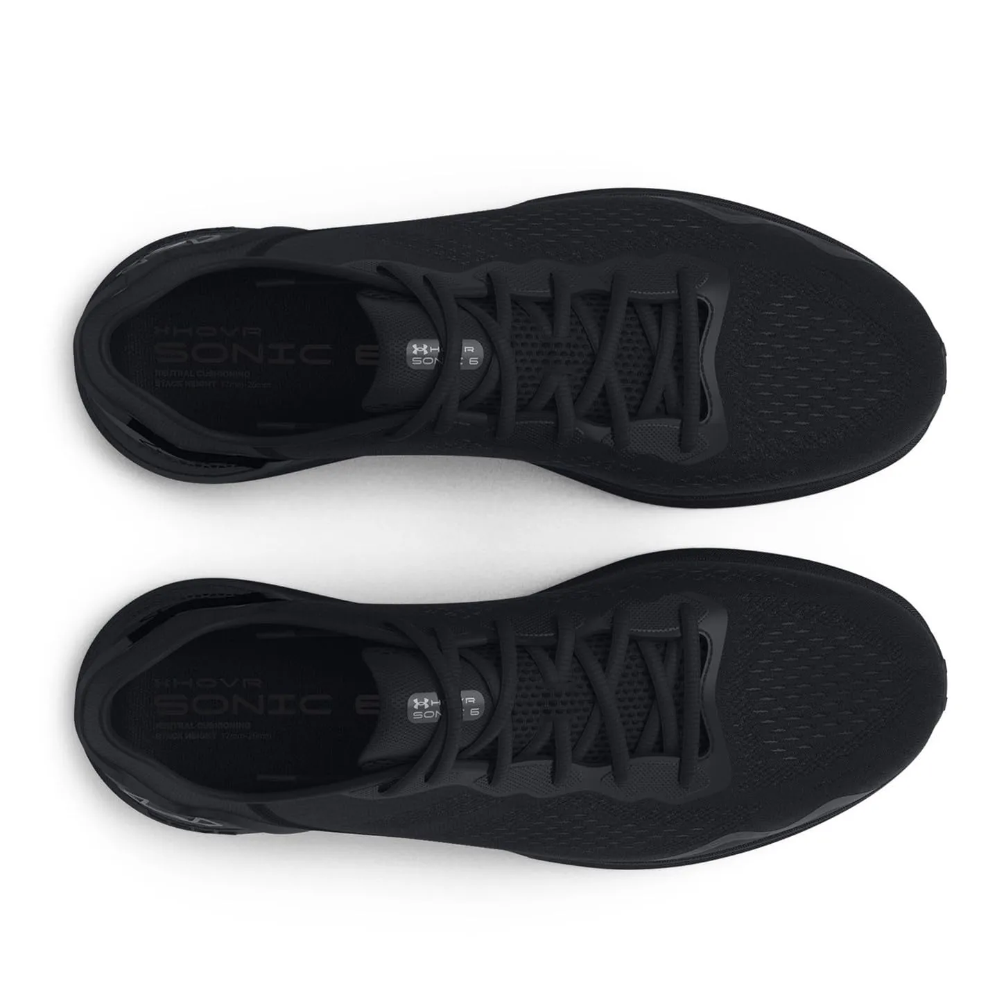 Under Armour Men's HOVR Sonic 6, (003) Black/Black/Metallic Gun Metal, 7.5, US