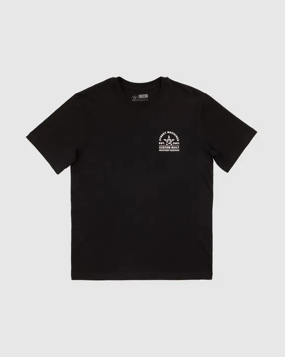 Unit Youth Tee Dawn Black White