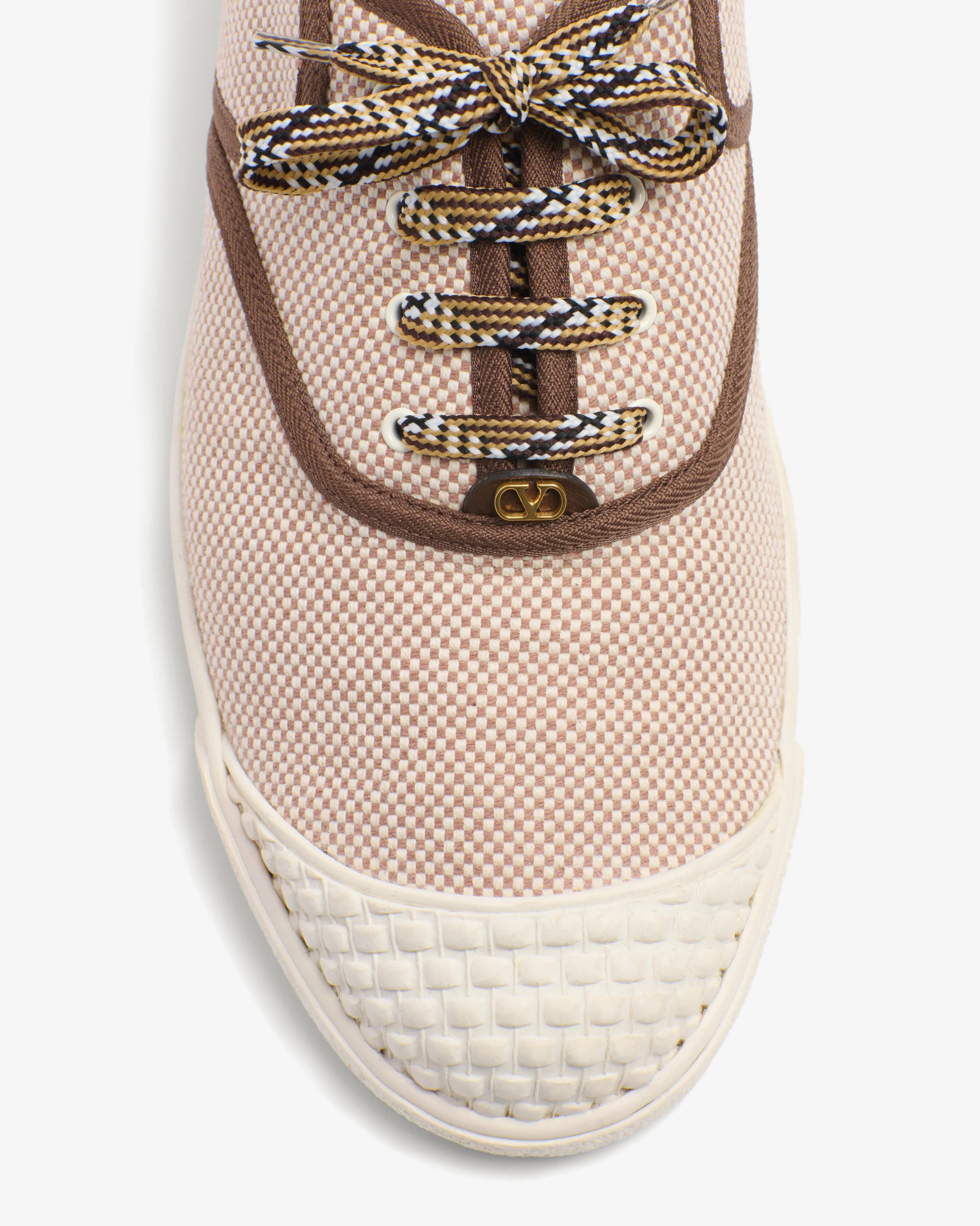 Valentino - Men's Bay By Bay Fabric Sneaker - (Tobacco)