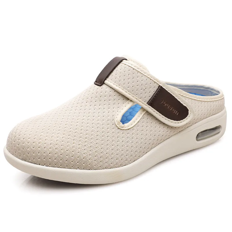 Vanccy Plus Size Wide Diabetic Shoes For Swollen Feet Width Shoes-NW021
