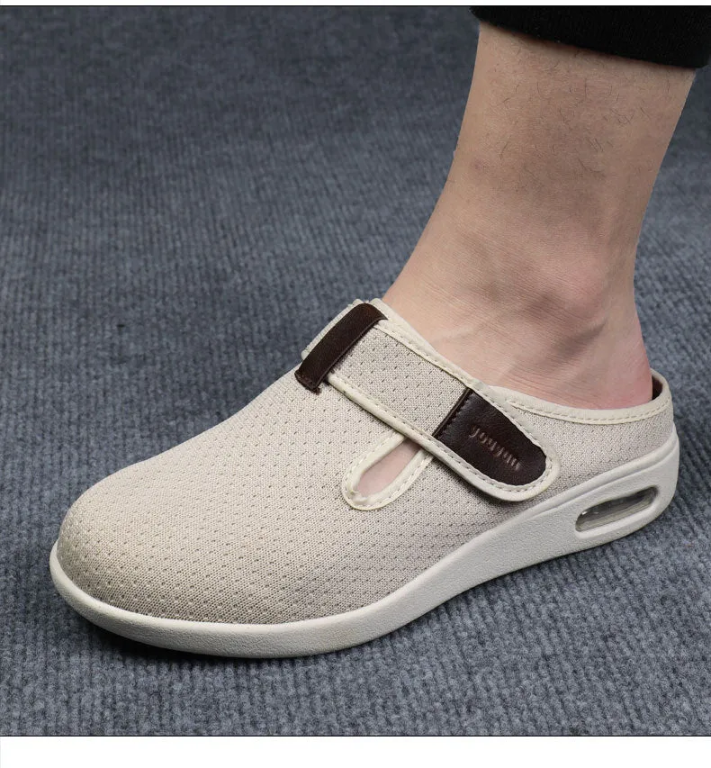 Vanccy Plus Size Wide Diabetic Shoes For Swollen Feet Width Shoes-NW021