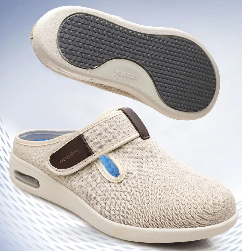 Vanccy Plus Size Wide Diabetic Shoes For Swollen Feet Width Shoes-NW021