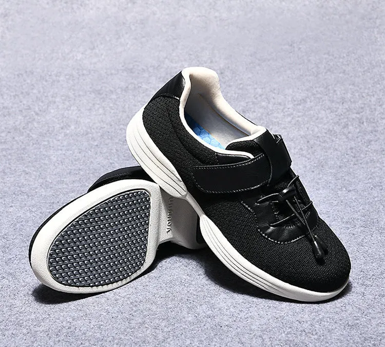 Vanccy Plus Size Wide Diabetic Shoes For Swollen Feet Width Shoes-NW026