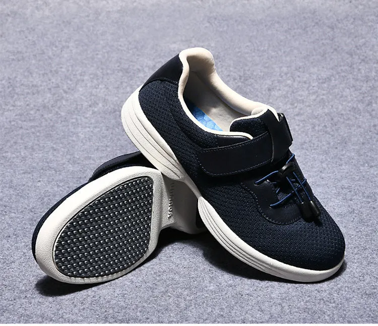 Vanccy Plus Size Wide Diabetic Shoes For Swollen Feet Width Shoes-NW026